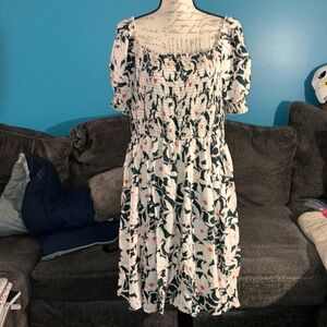 Torrid Smocked Bodice Sundress, Size 3